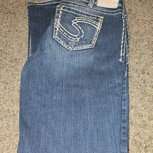 Silver Jeans Dark Blue Denim
